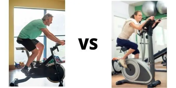 spin bike vs stationary bike
