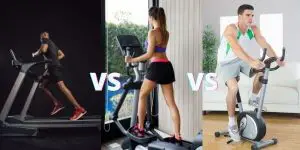 treadmill vs elliptical vs bike
