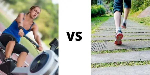 rowing vs running