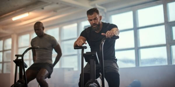 how many miles on a stationary bike to lose weight