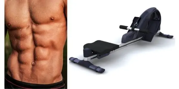 does a rowing machine work your abs?