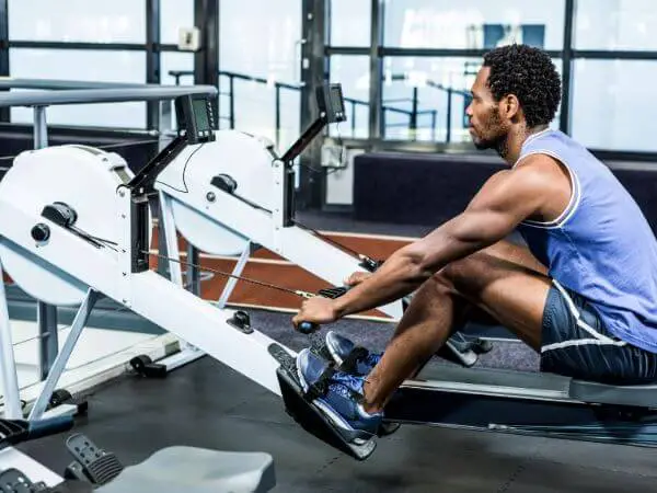 burn belly fat on a rower