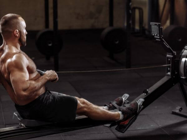 rowing machine for core workout